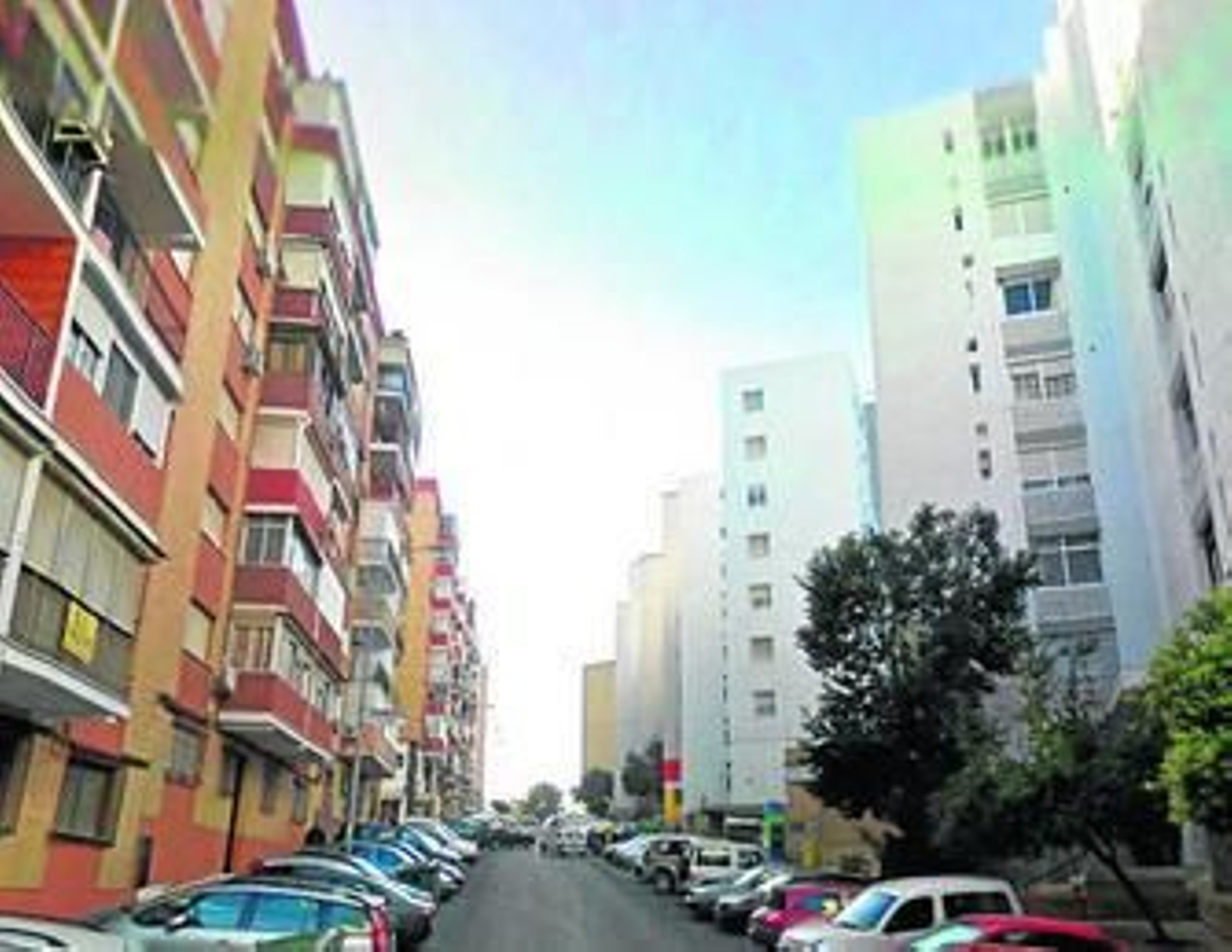 La calle Legión Española de La Orden, donde se halla el domicilio en el que ocurrieron los hechos en 2012.