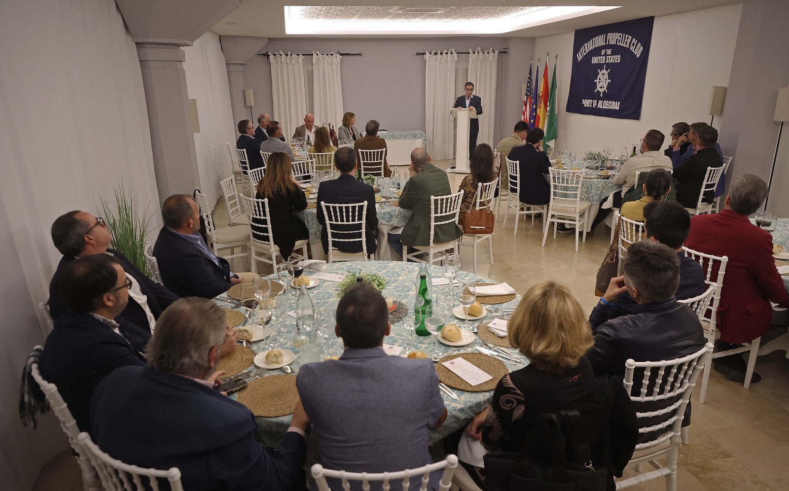 El almuerzo del Propeller Club de Algeciras con Carmelo González Sayas, en imágenes