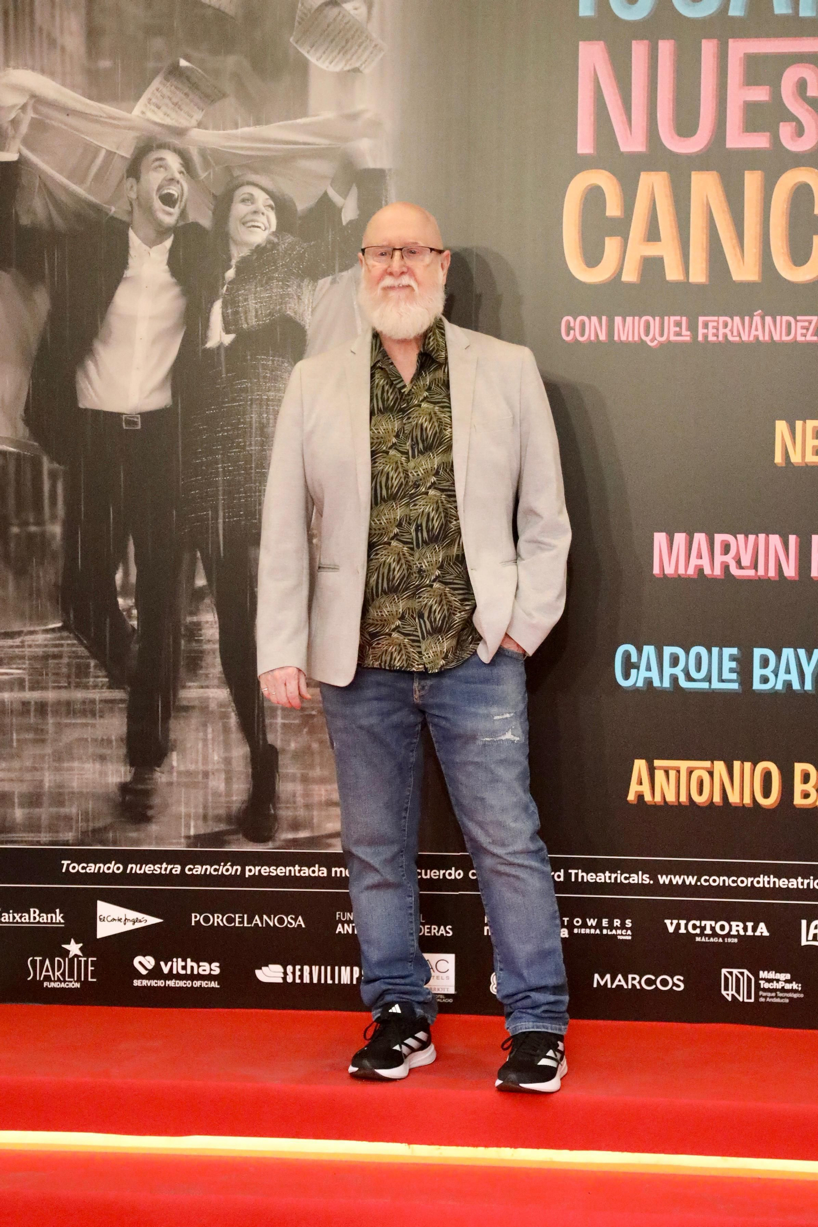 El estreno de 'Tocando nuestra canción', el nuevo musical de Antonio Banderas, en fotos