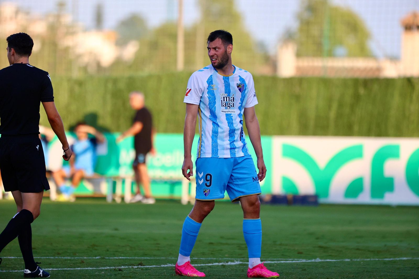 El Málaga CF - Almería de pretemporada, en fotos