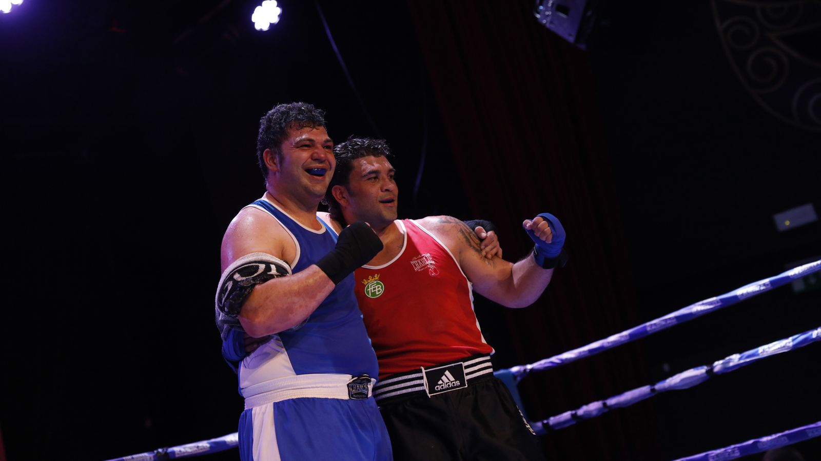 Las fotos de la velada de boxeo en San Roque