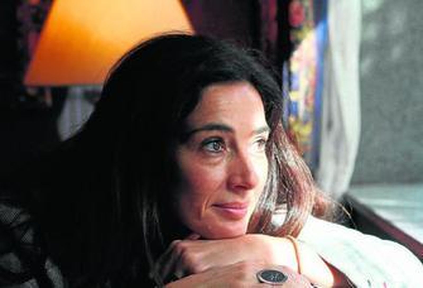 Cristina López Barrio (Madrid, 1970) en el Hotel Inglaterra, Sevilla.