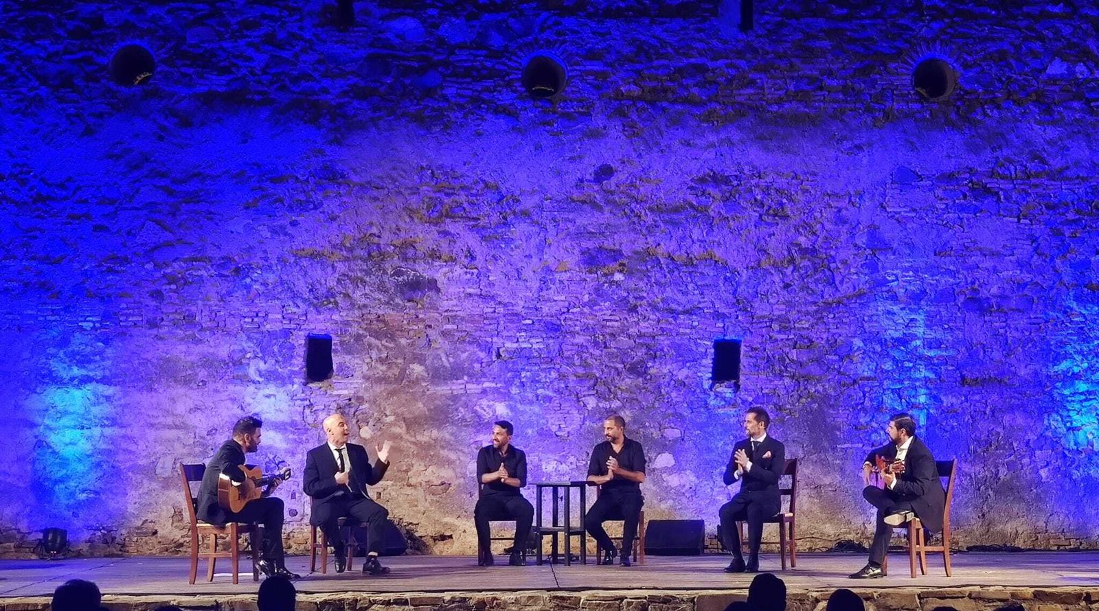 Un momento del estreno del espectáculo.