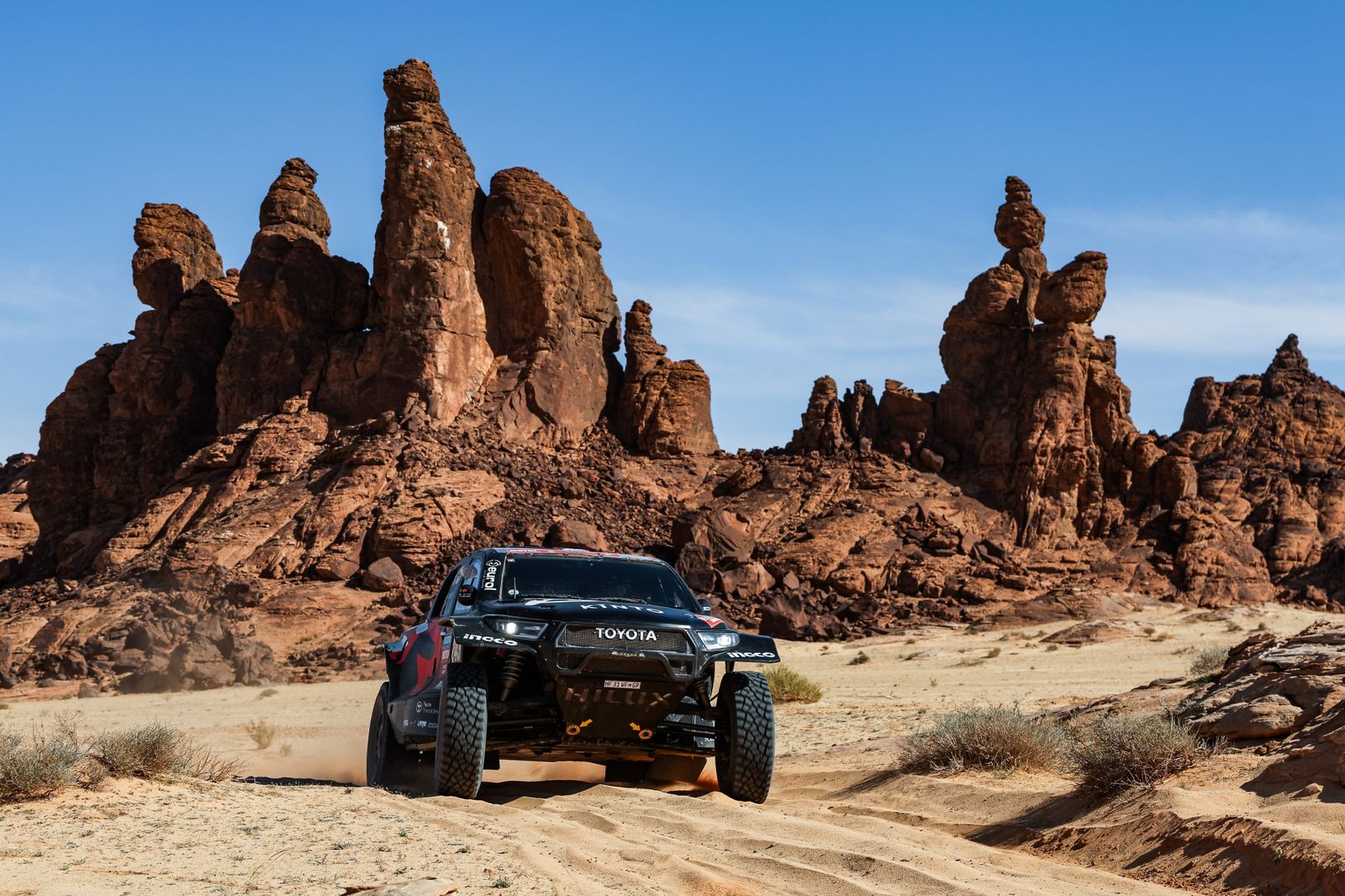 La etapa 9 del Rally Dakar, en fotos