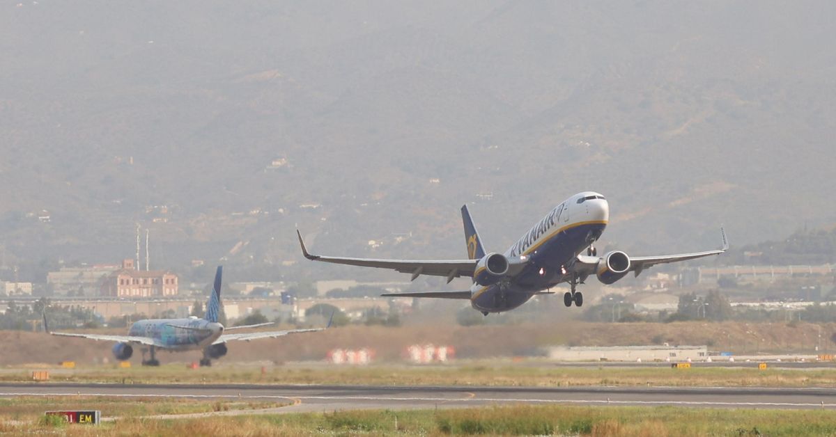Comienzan a volar las nuevas rutas de Ryanair en Málaga para la temporada de invierno 2026-2027
