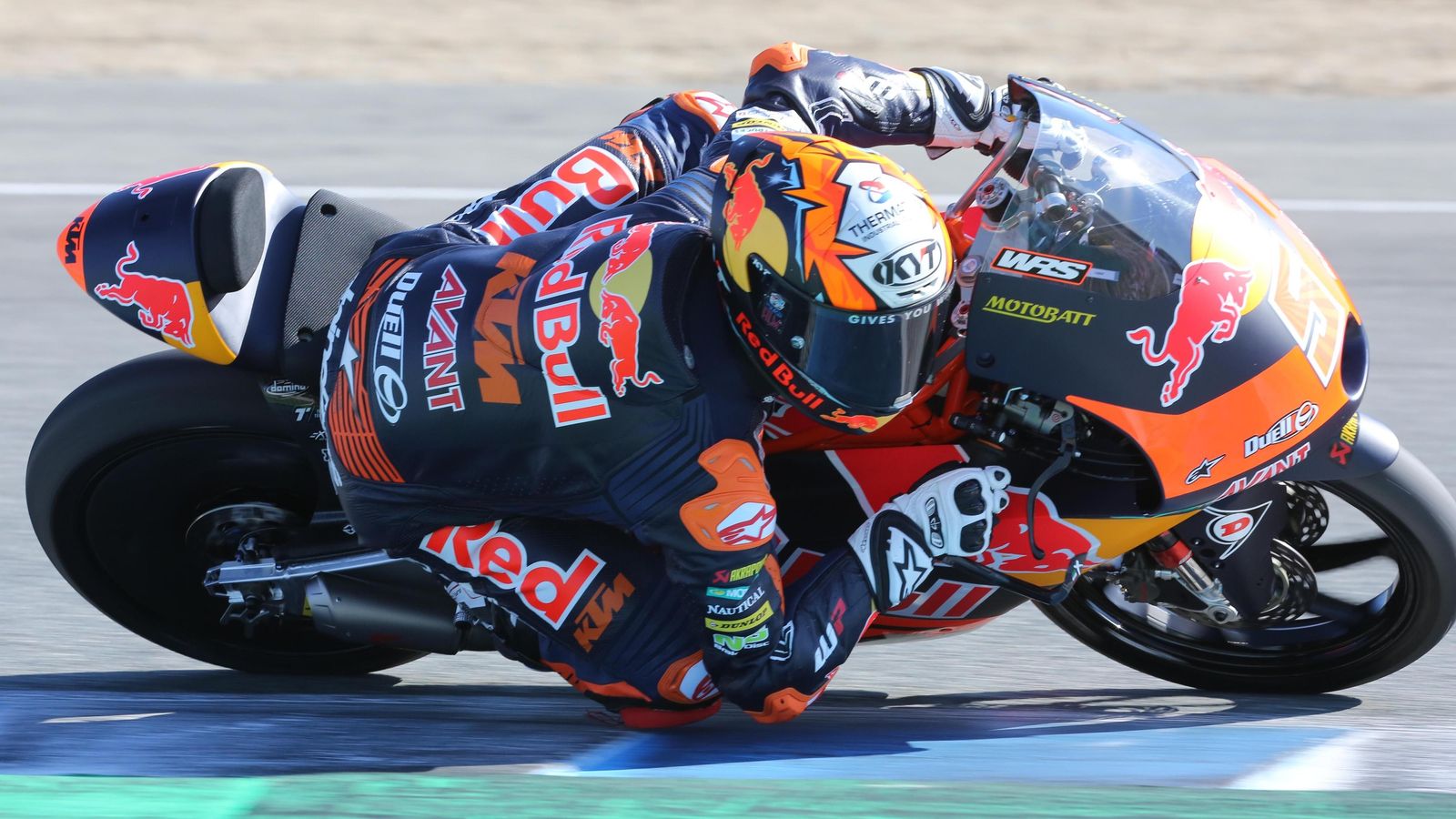 Pedro Acosta, segundo crono del día, va adaptándose a grandes pasos a la Moto2.