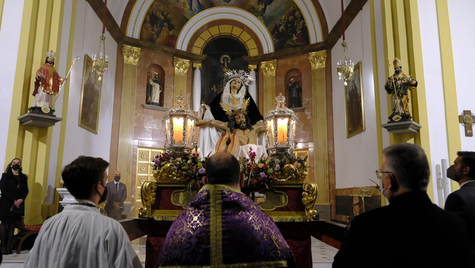 Imágenes del Via Crucis