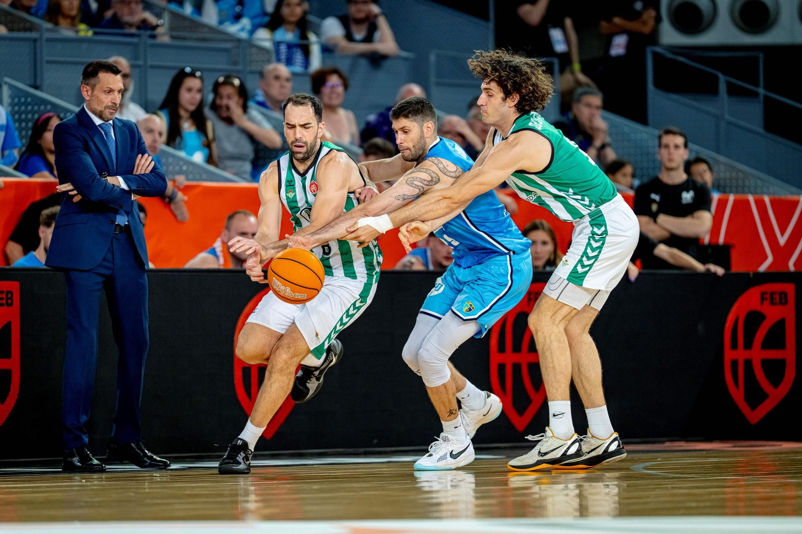 Las fotos del Betis Baloncesto - Movistar Estudiantes