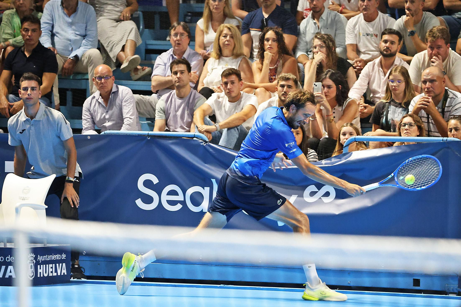 Imágenes de la final masculina de la Copa del Rey de tenis entre Daniil Medvedev y Alejandro Davidovich