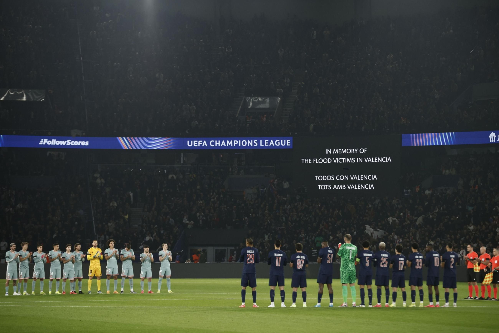 Las fotos del PSG - Atlético de Madrid