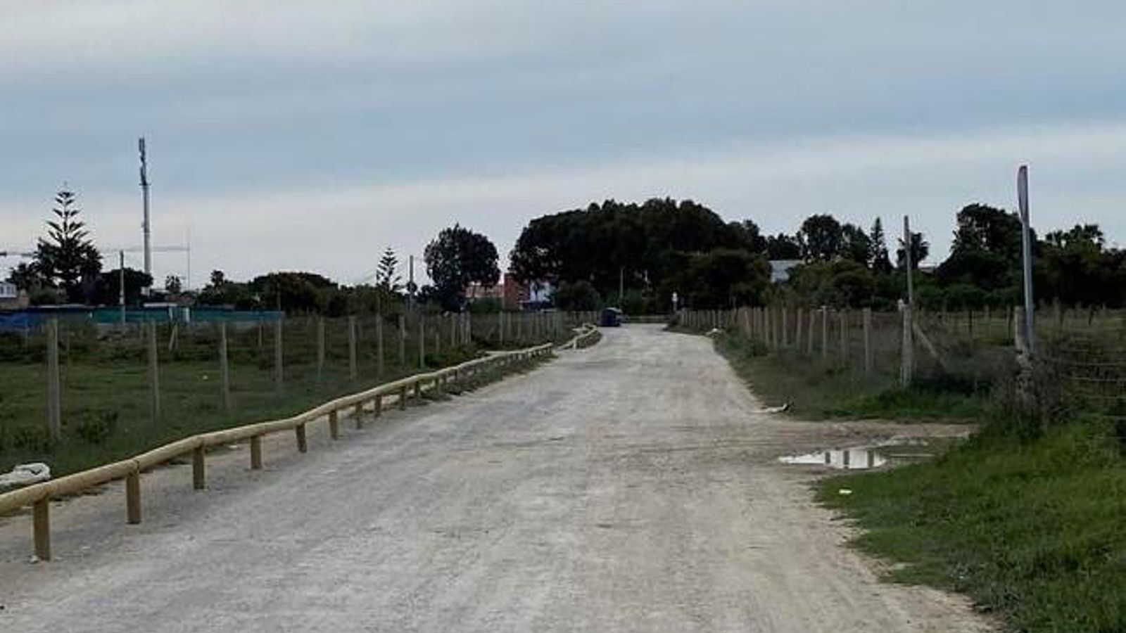 Sendero del Chapitel, en Chipiona.