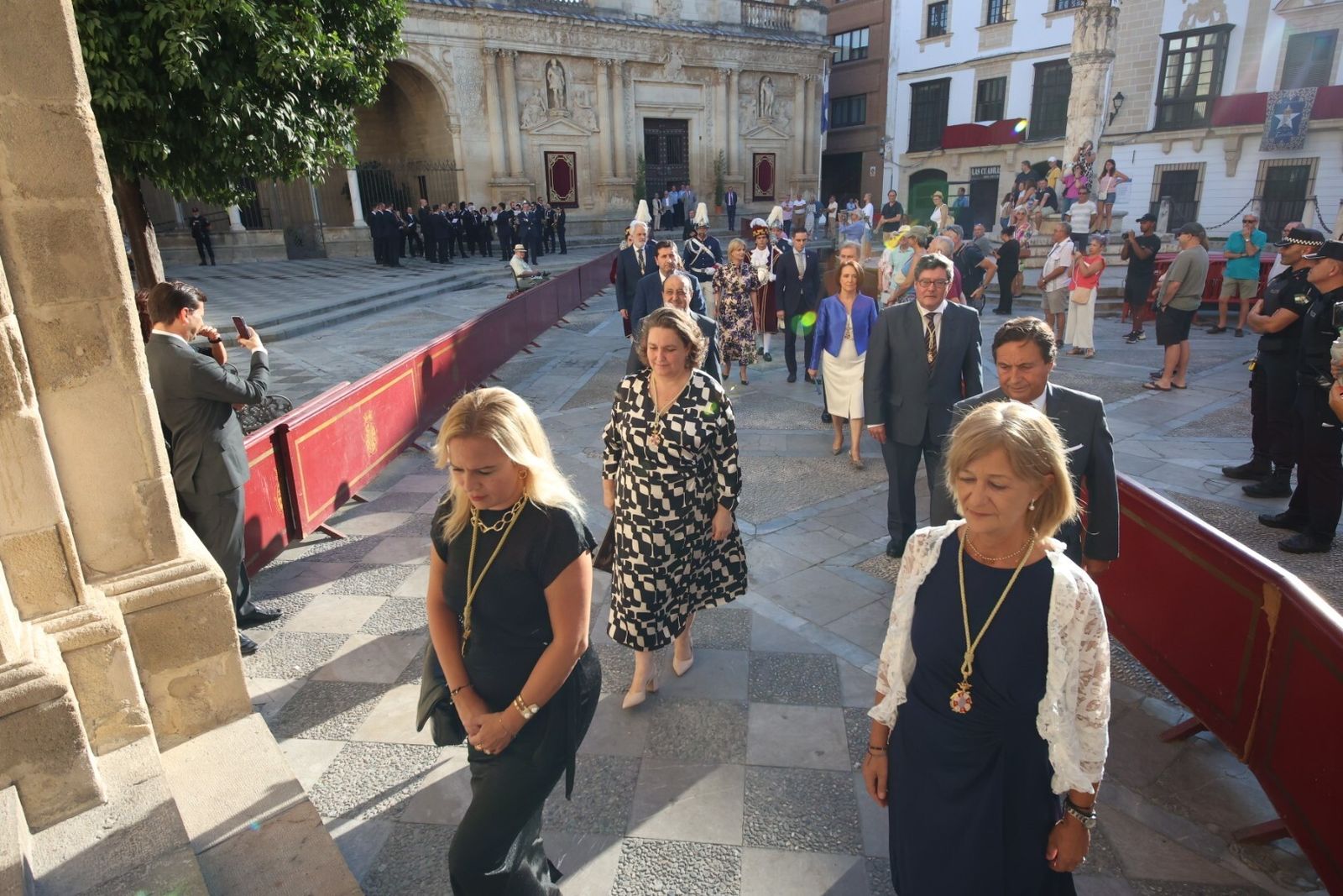 Traslado del Pendón en el día del patrón San Dionisio en Jerez