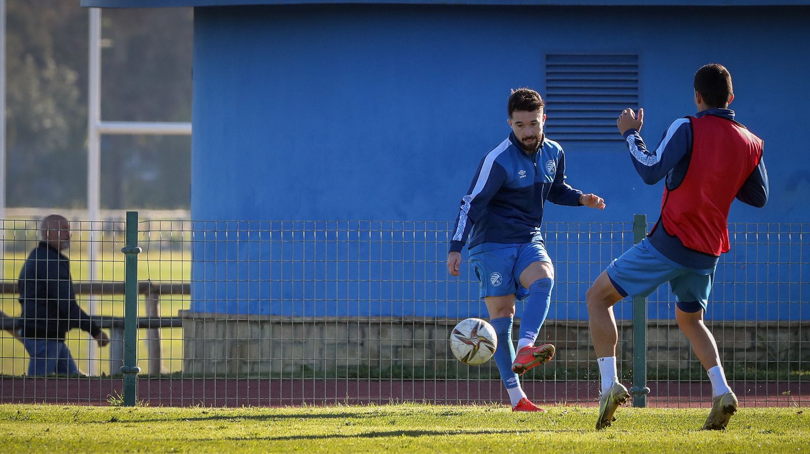 Entrenamiento del Xerez DFC en el Pepe Ravelo
