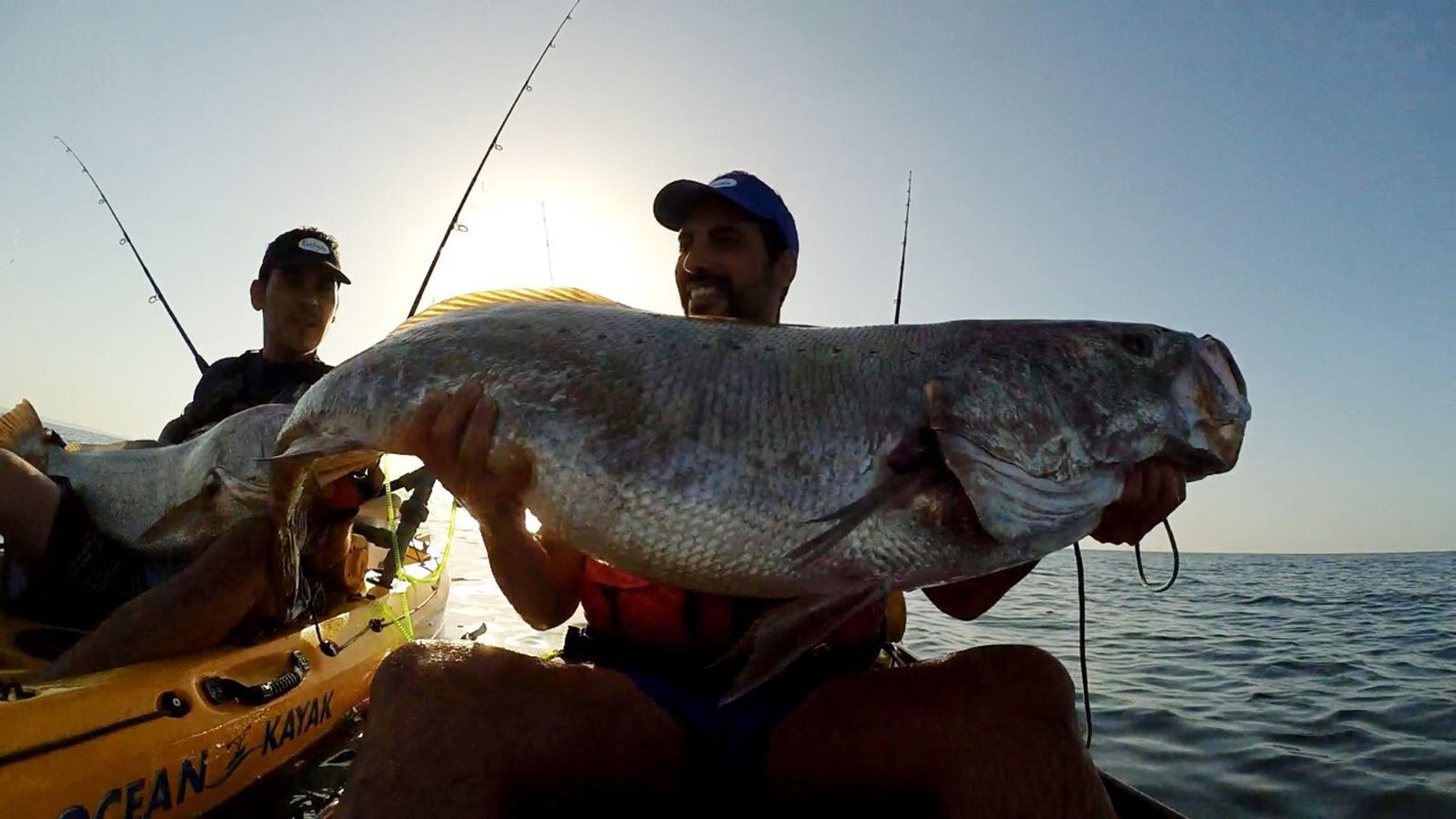 Pesca deportiva en káyak en Huelva