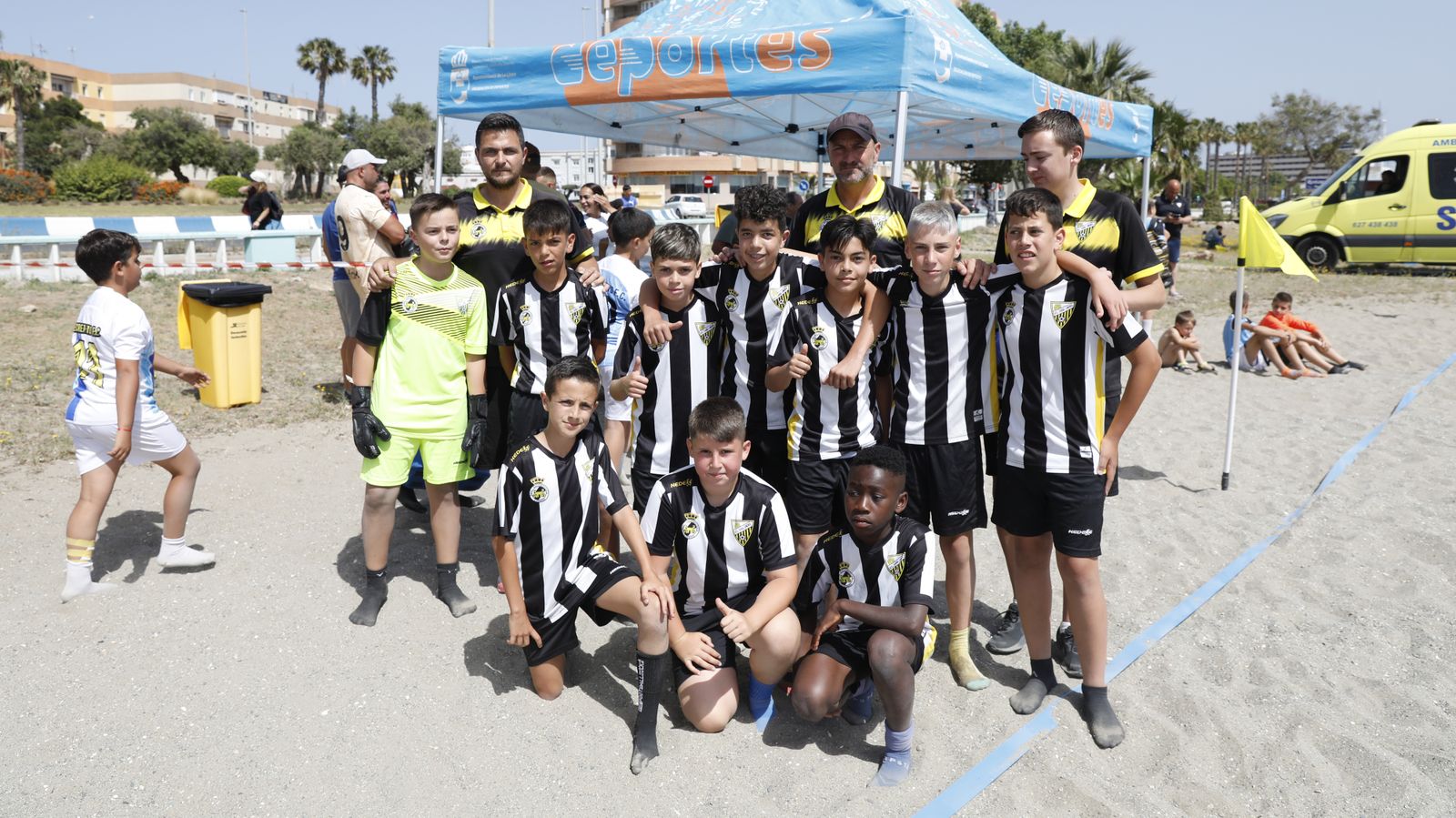 Las fotos de la III Copa Provincial de fútbol playa Ciudad de La Línea