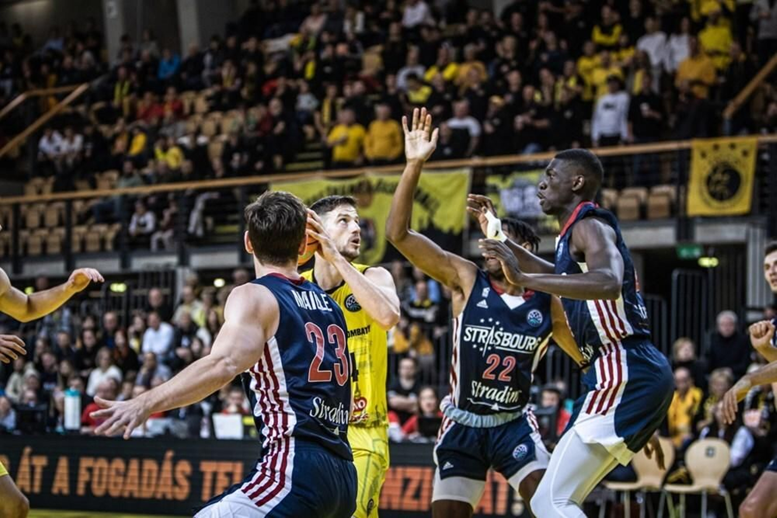 Estrasburgo perdió en Szombathely el año pasado Estrasburgo perdió en Szombathely el año pasado