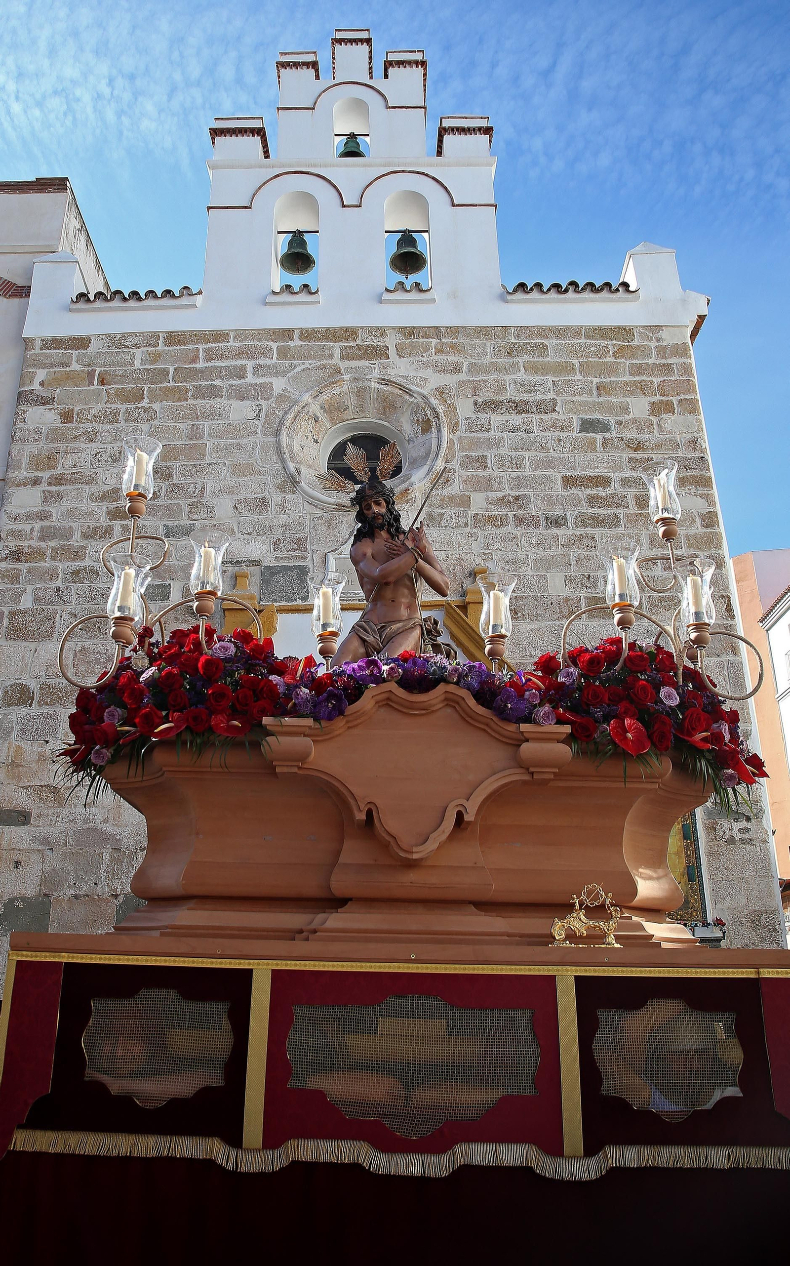 Fotos del Lunes Santo en Algeciras: Coronado de Espinas y La Columna