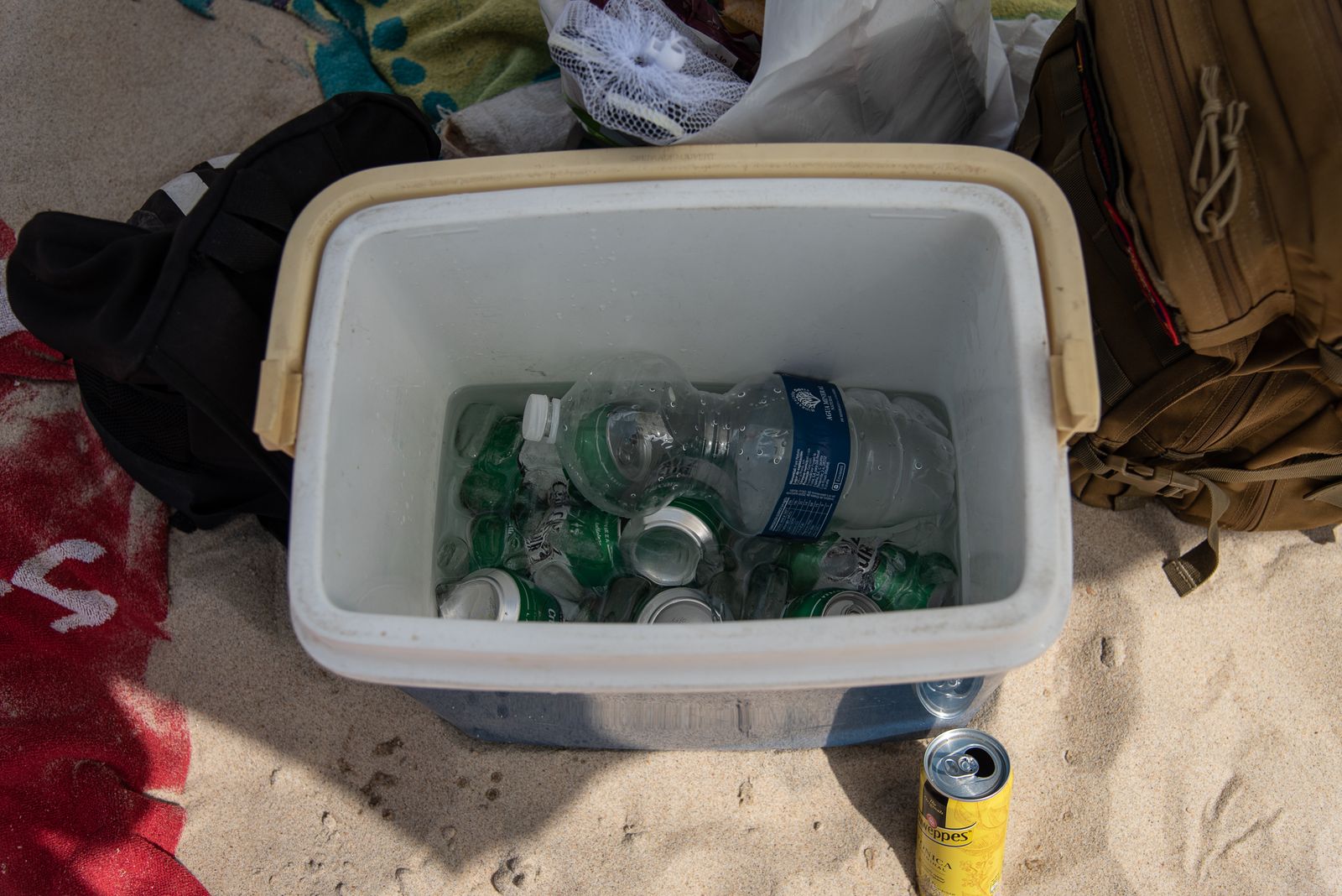 Ola de calor en las playas de Huelva