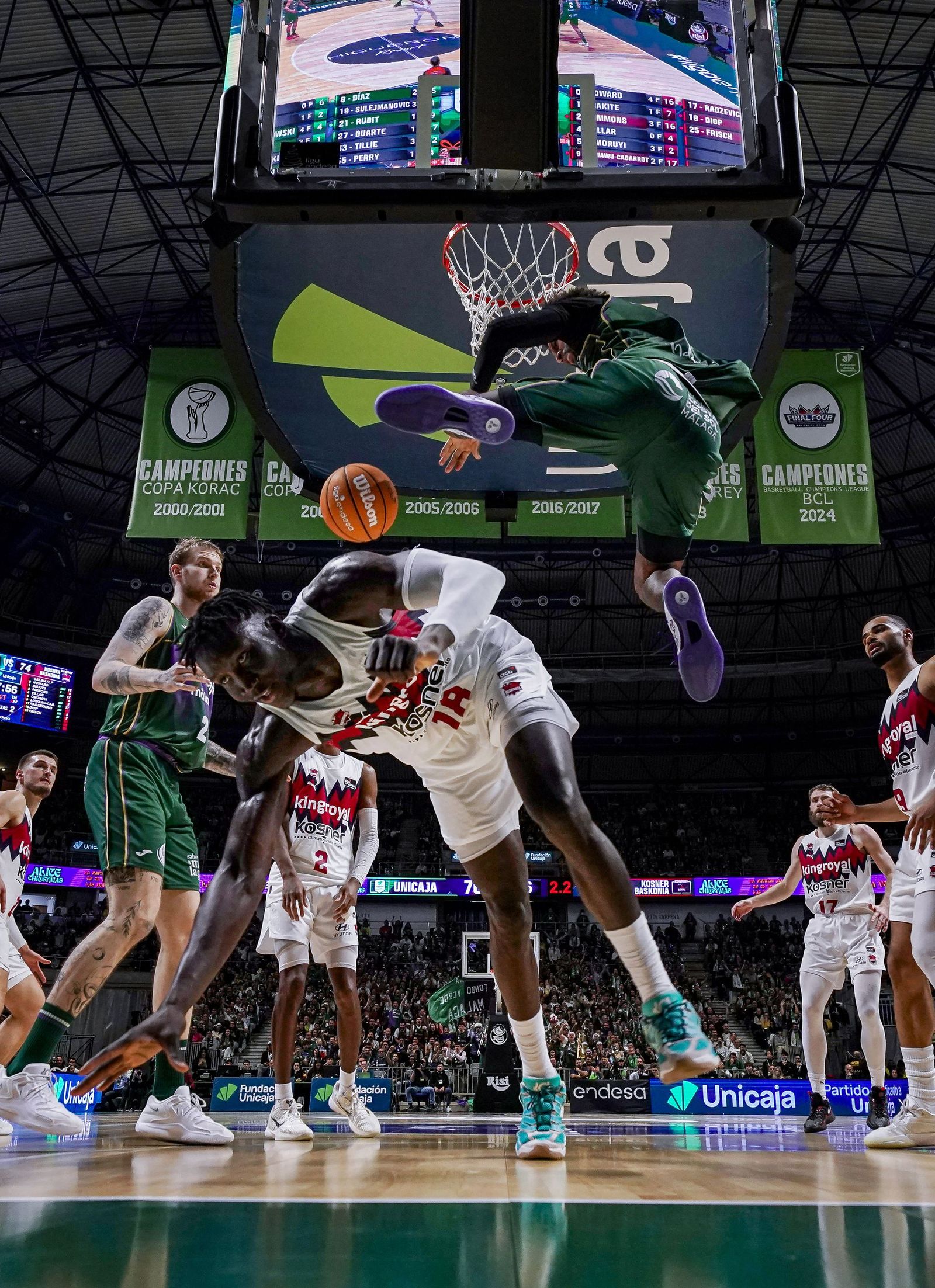 Las fotos del Unicaja - Baskonia
