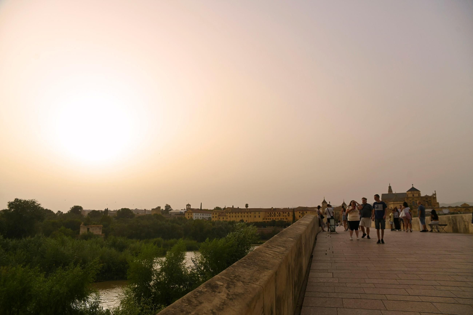 Calima sobre Córdoba