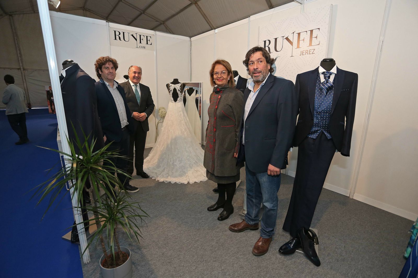 La inauguración de la Feria de las bodas en Algeciras.