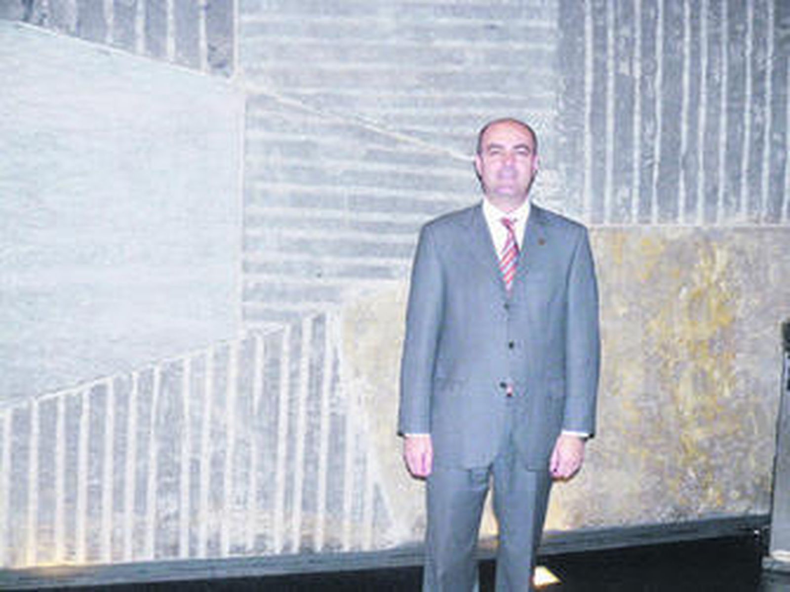 El presidente de la Federación Nacional de la Piedra, Manuel Sánchez.