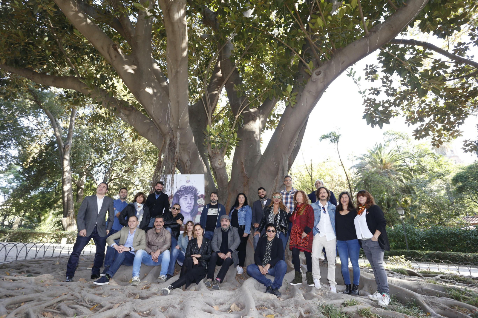 Los cineastas incluidos en 'Panorama andaluz'.