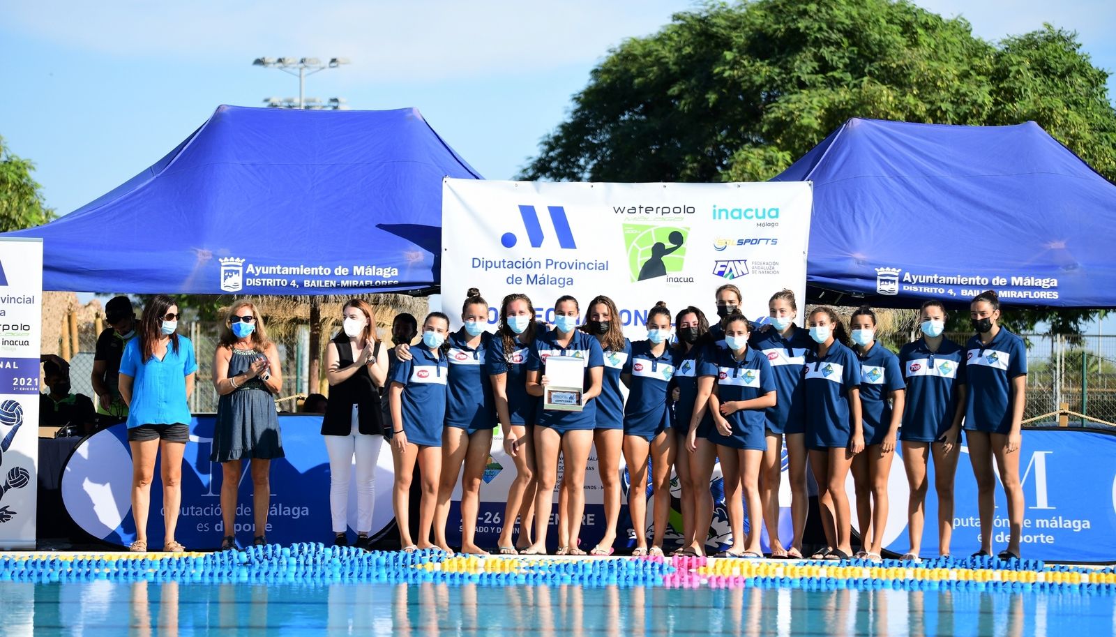 El C.W. Dos Hermanas PQS, campeón del trofeo Diputación de Málaga.