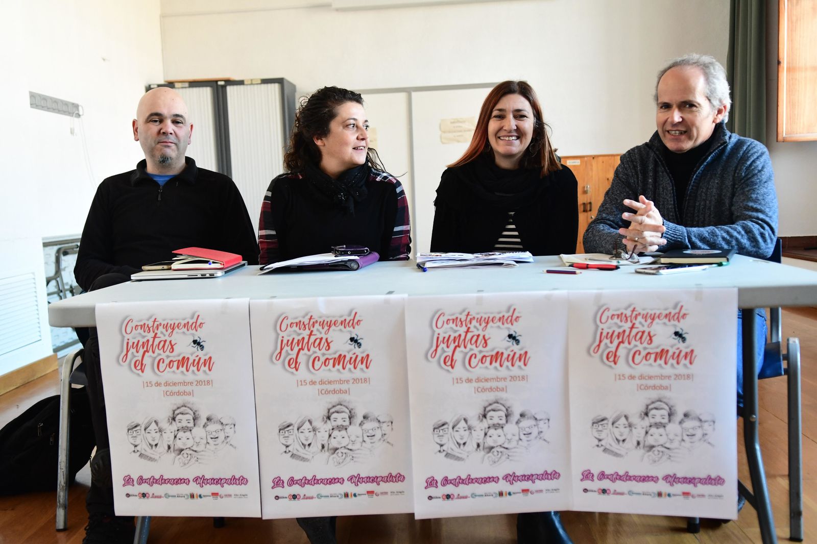 Aitor Balbás, Natalia López, Ysabel Torralbo y Rafael Blázquez.