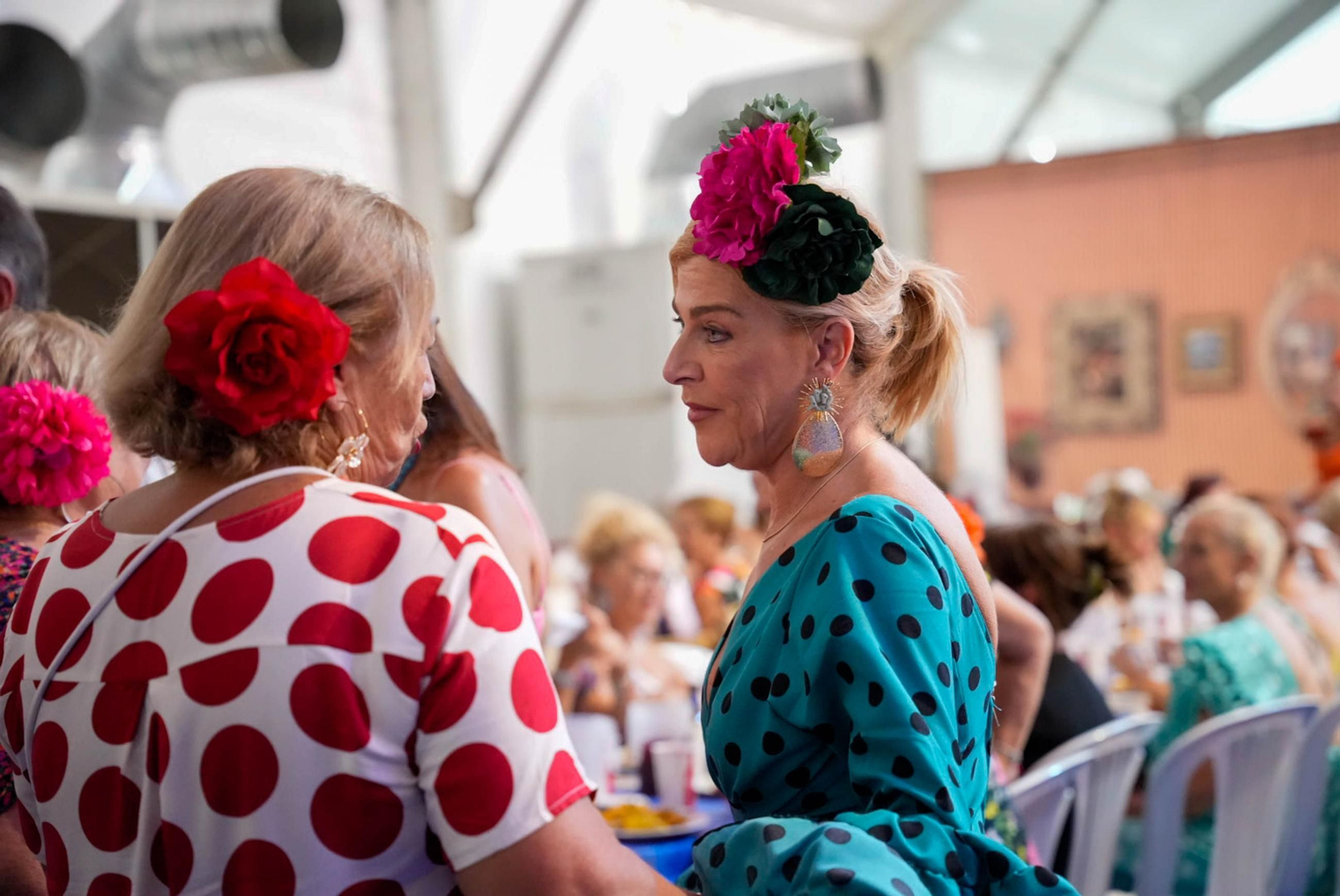 Las fotos de la comida de homenaje a la mujer en la Feria de Almería