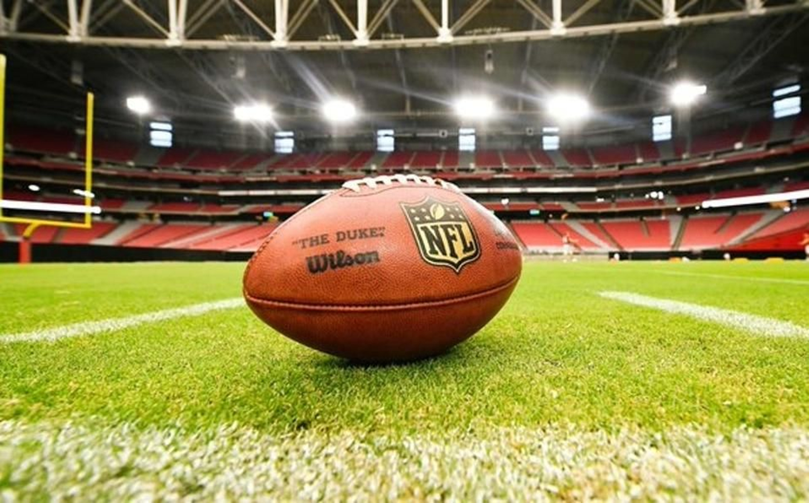 Imagen del césped de la Super Bowl
