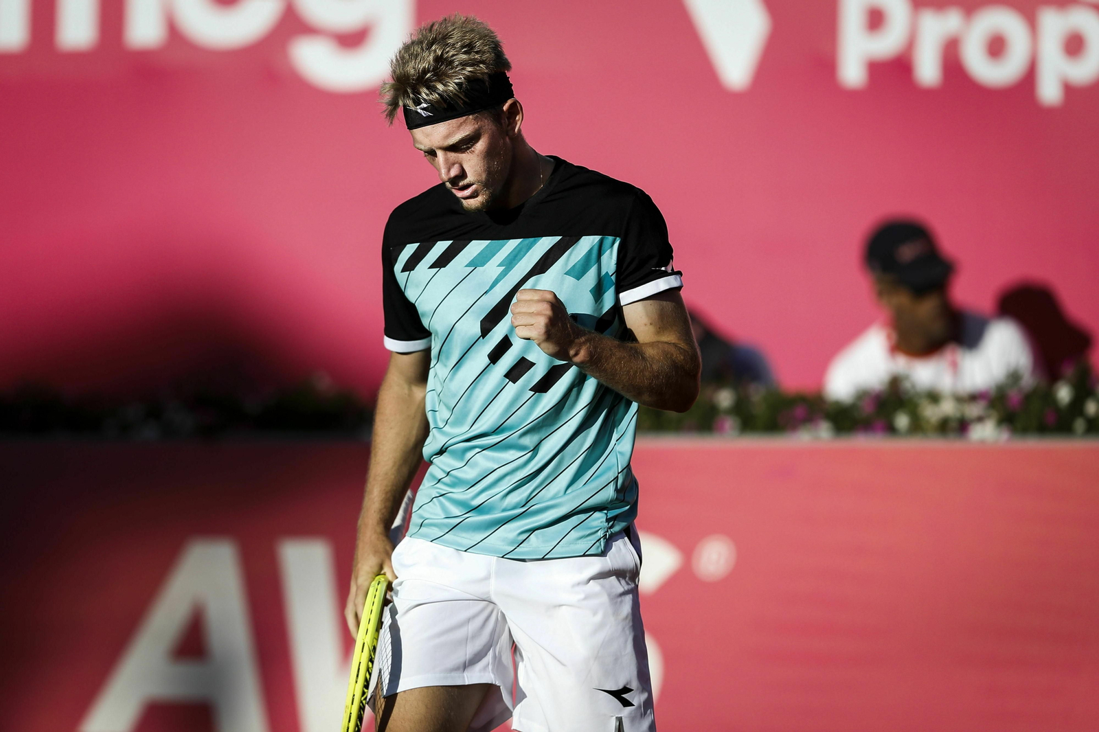 Las fotos de la victoria de Davidovich sobre Monfils.