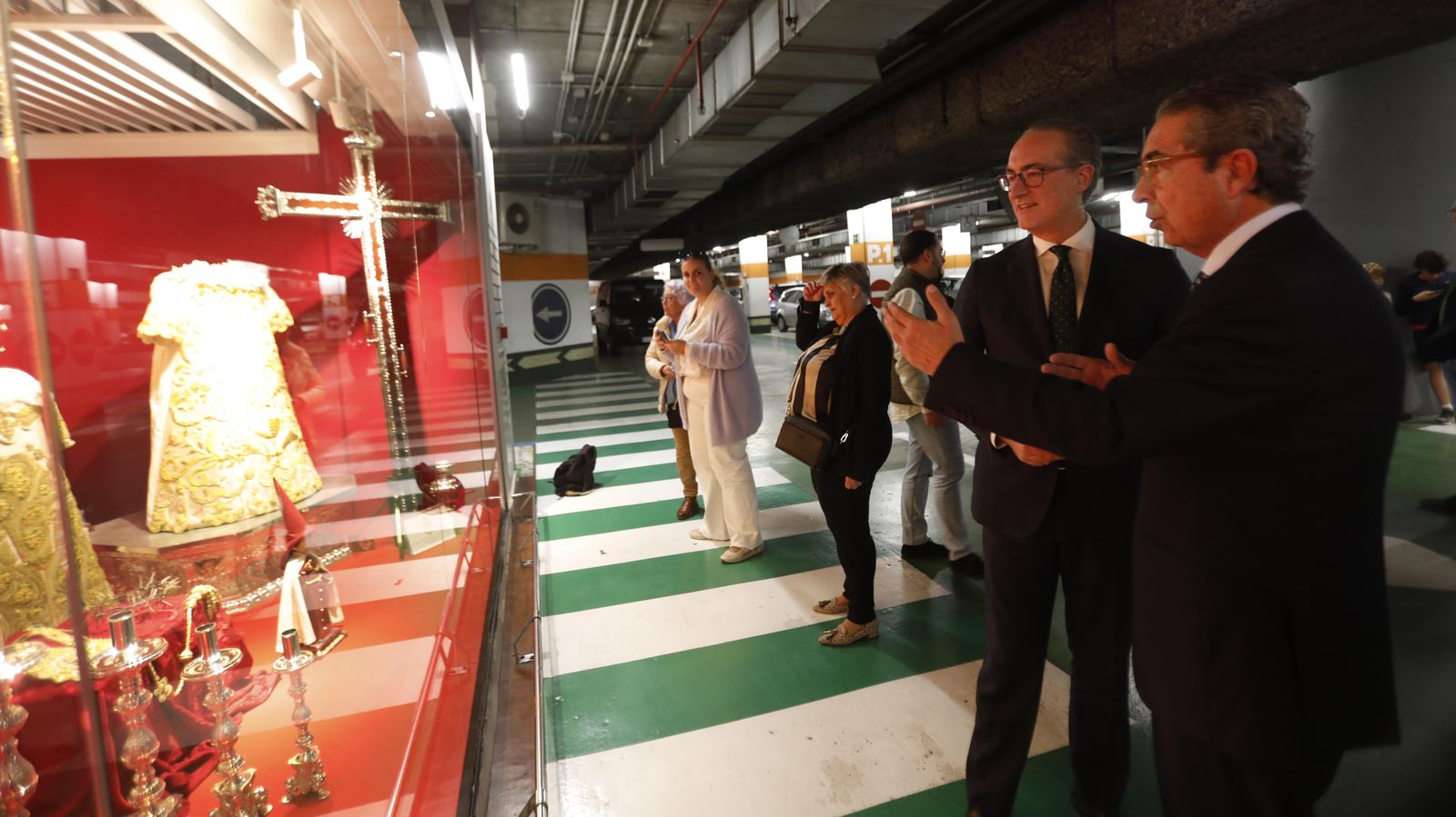 La exposición de Semana Santa en El Corte Inglés de Algeciras