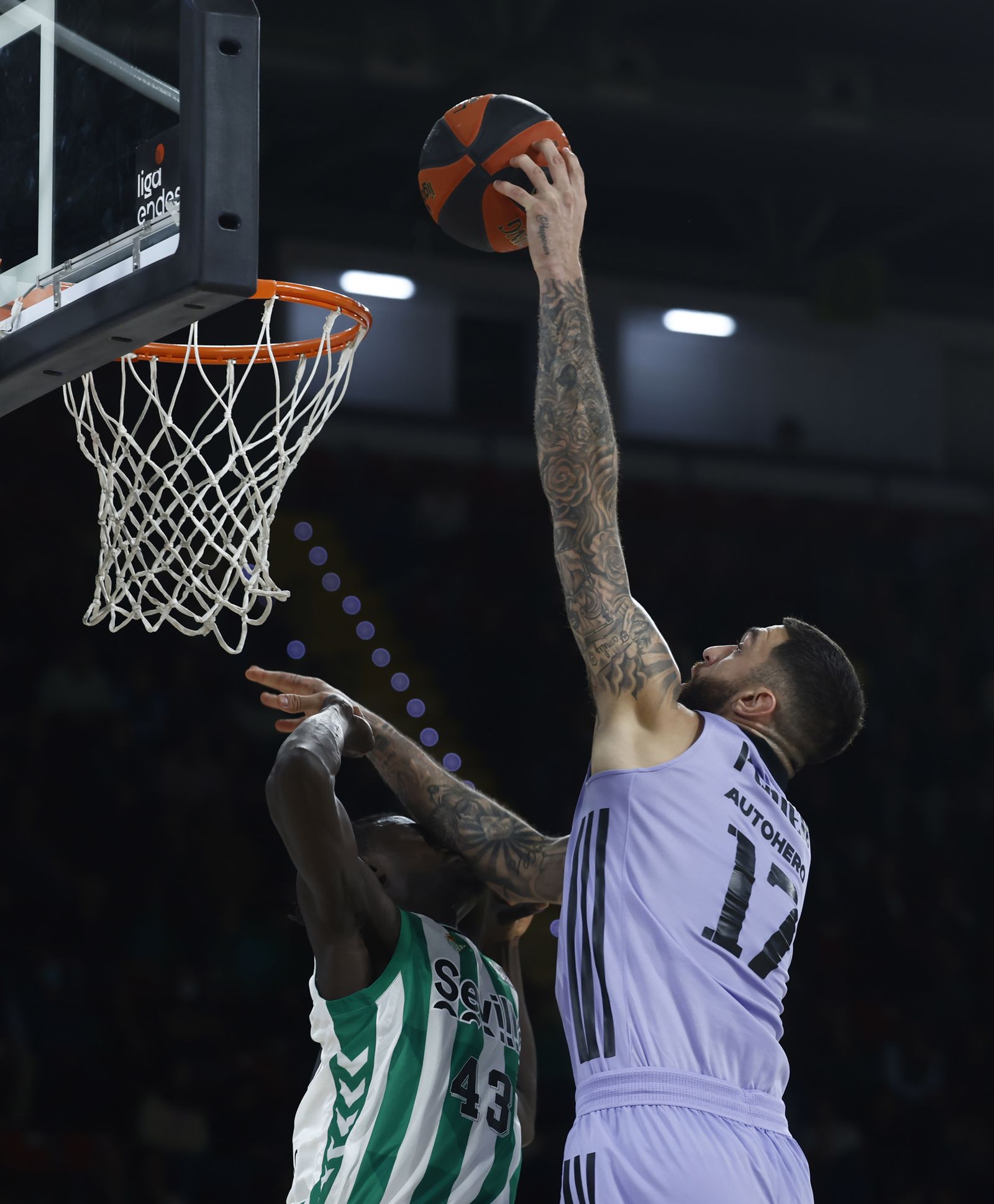 Las imágenes del Betis-Real Madrid Baloncesto
