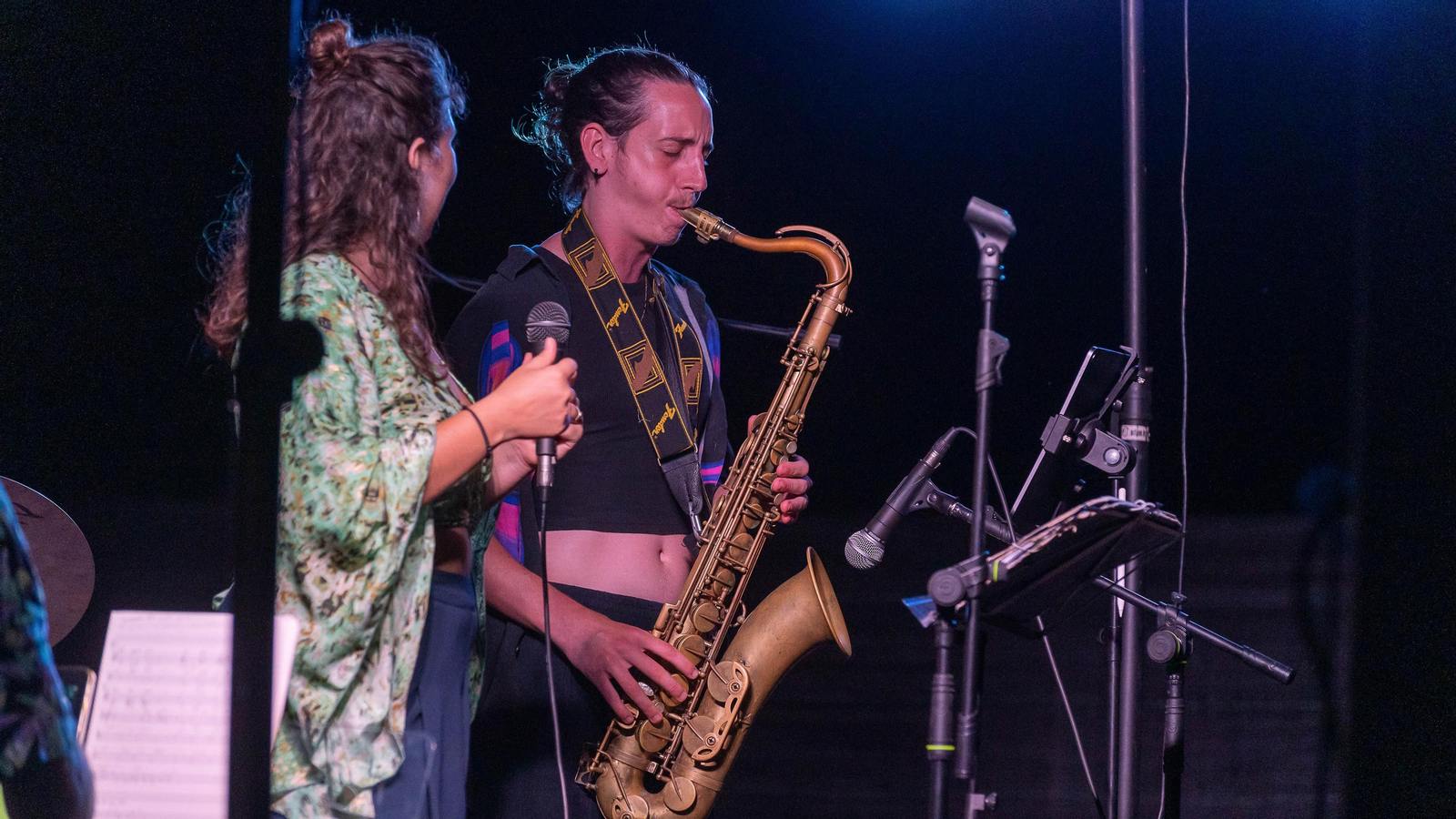 Jazz al relente de Rizoma ' Caballero & Oliver quartet ' en Alcultura, en imágenes