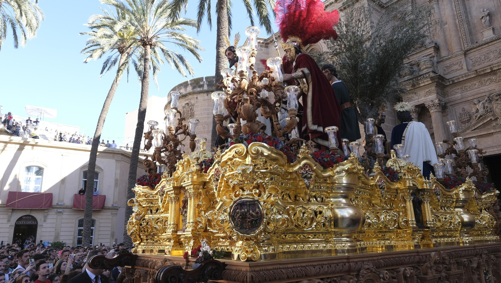 La procesión de Prendimiento en Almería, en imágenes