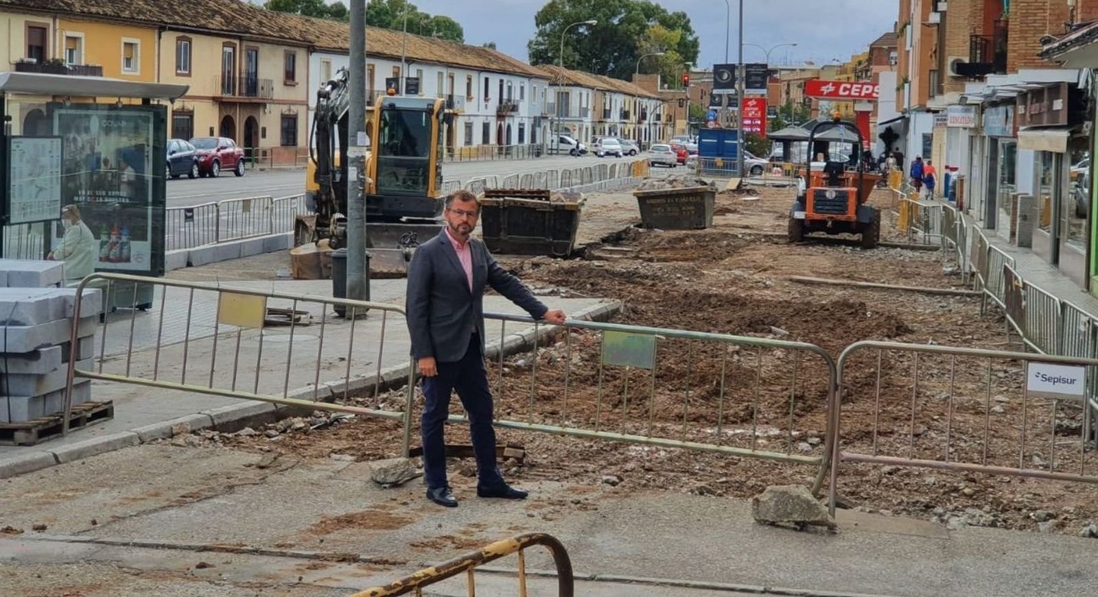 El edil de Infraestructuras, David Dorado.