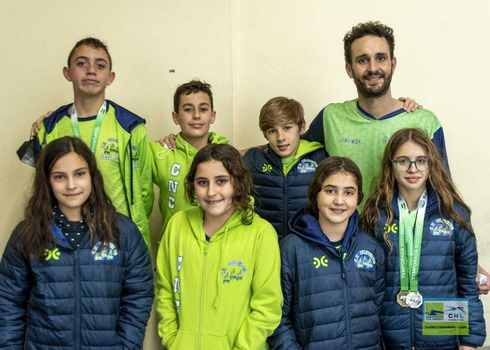 Los canteranos del CN Colombino mejoraron sus marcas en este Andaluz.