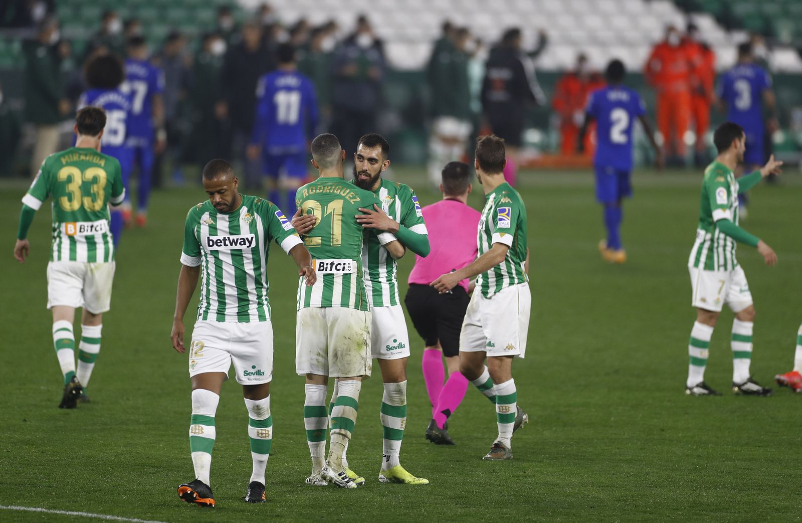 Las imágenes del Betis-Getafe
