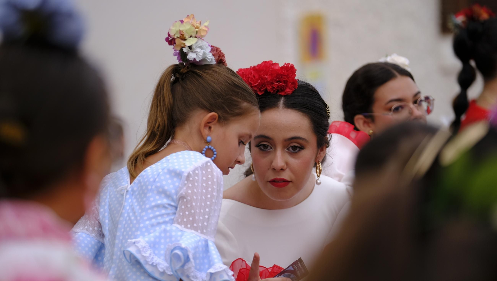 La popular carrera de cintas a caballo de las Fiestas de Mojácar, en imágenes