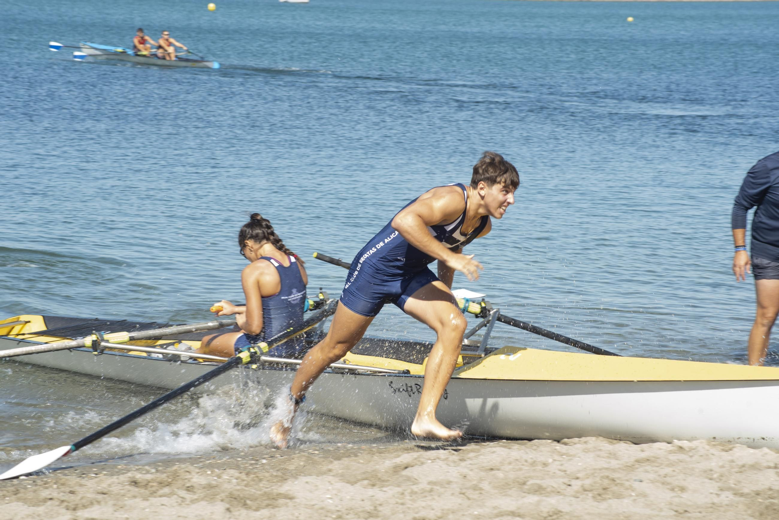 Fotos del primer día del Campeonato de España de Beach Sprint en La Línea