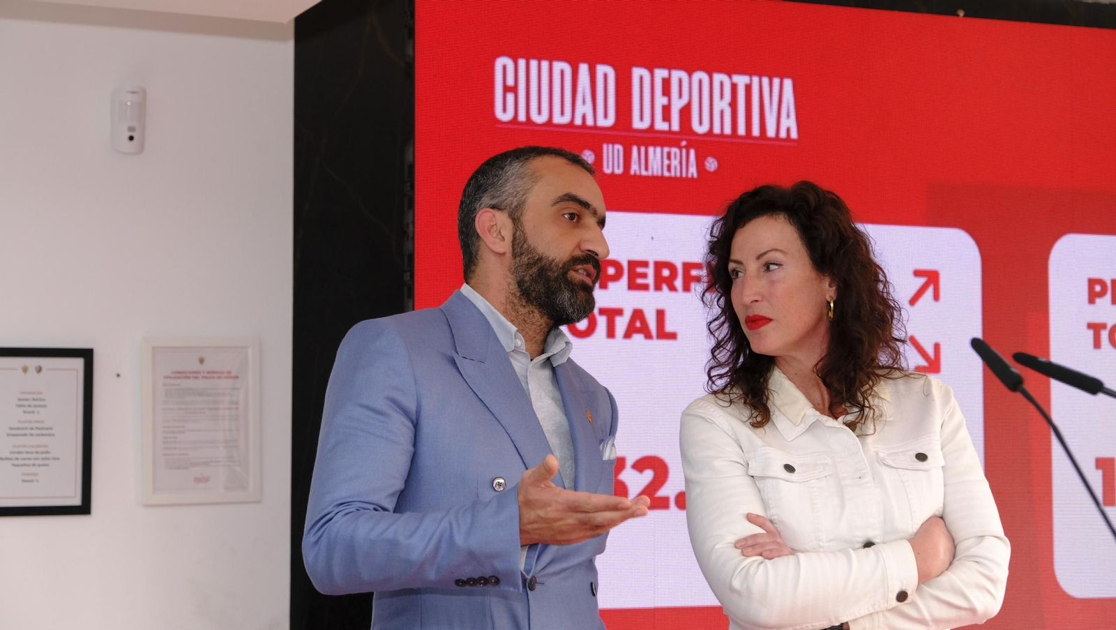 Presentación de la futura Ciudad Deportiva de la U.D. Almería, en imágenes