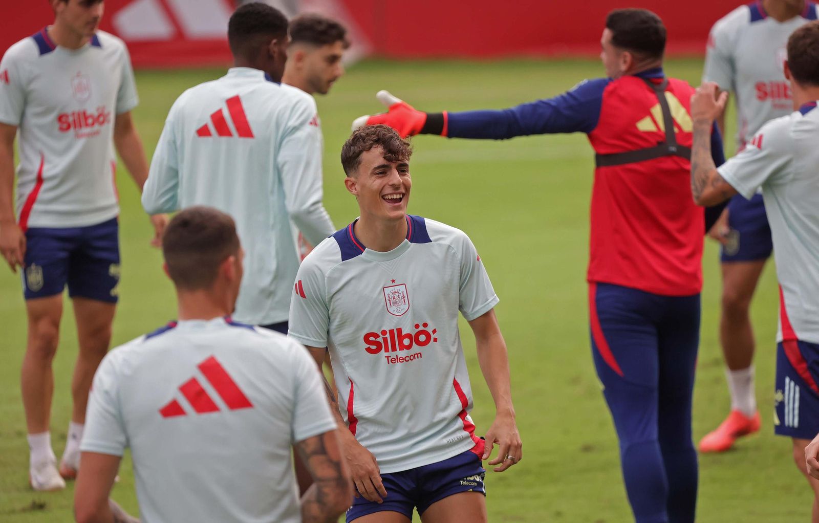 Fotos del entrenamiento de la selección española sub-21 en Algeciras