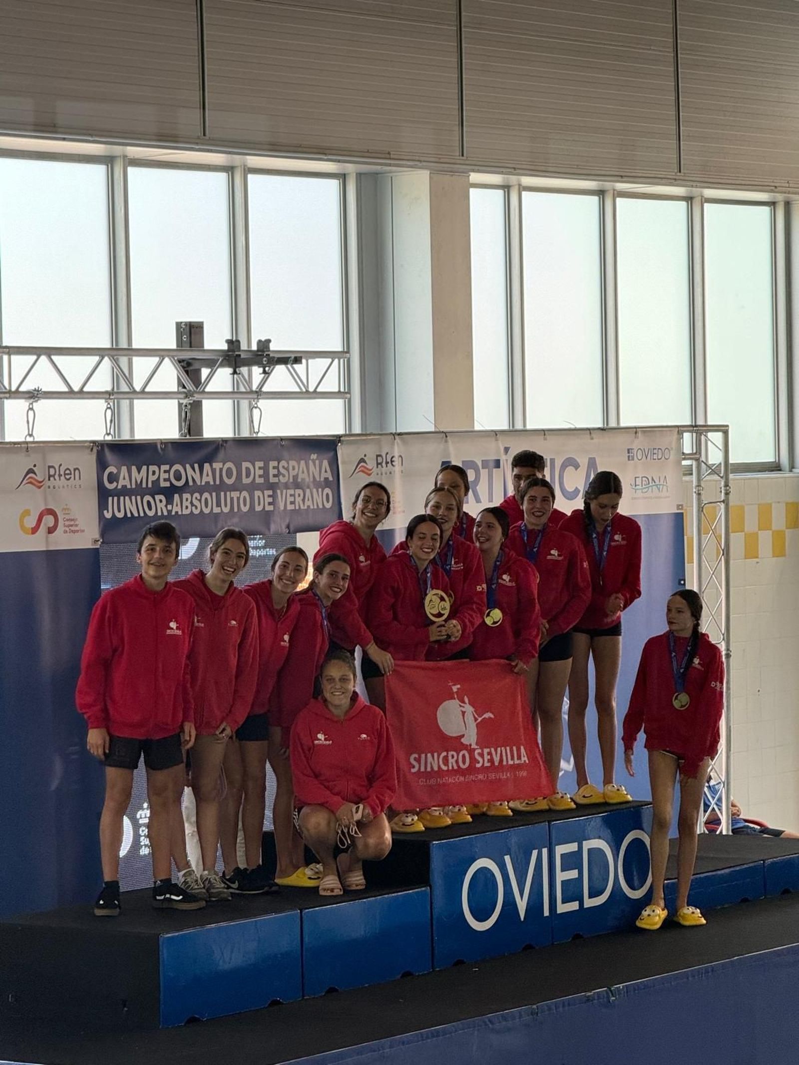 Imagen cedida por el CN Sincro Sevilla.