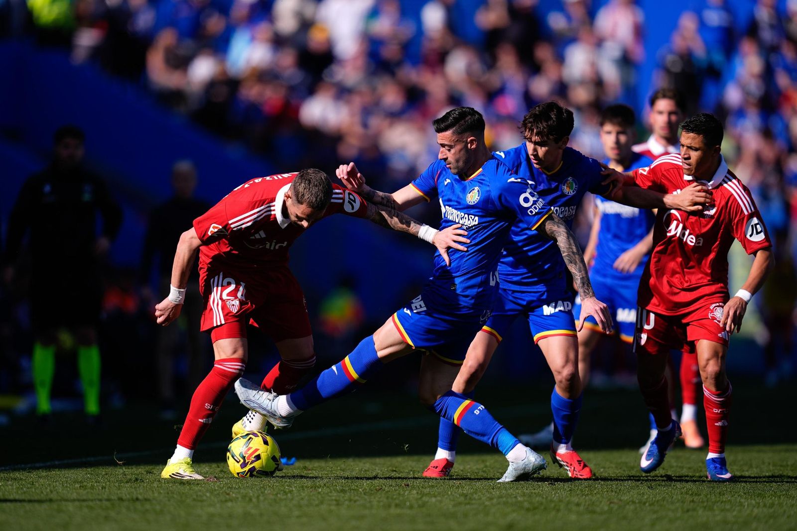 Las mejores fotos del Getafe-Sevilla