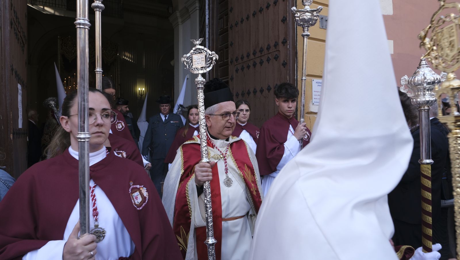 La procesión de la Santa Cena en Almería, en imágenes