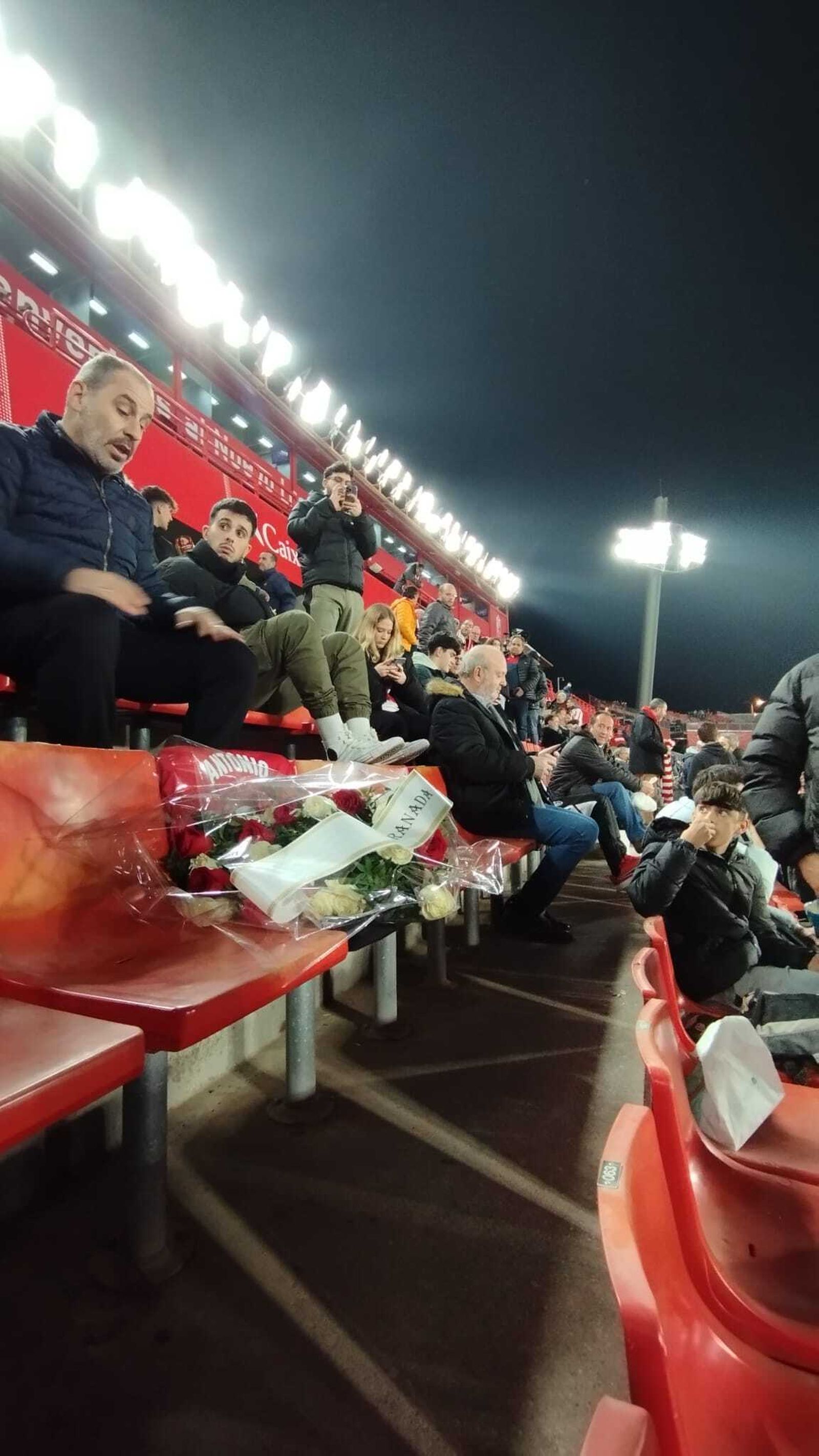 El homenaje del Granada CF a Antonio Trujillo en imágenes