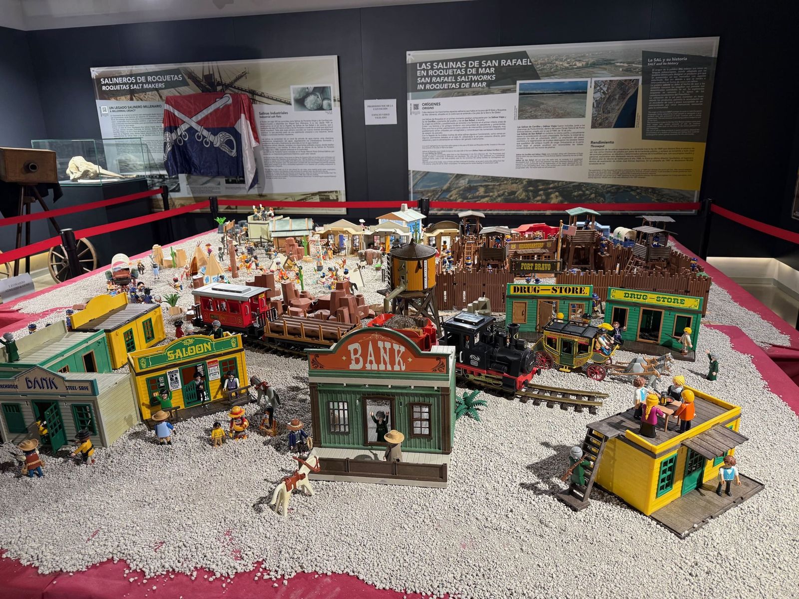 Exposición de Playmobil en Roquetas de Mar