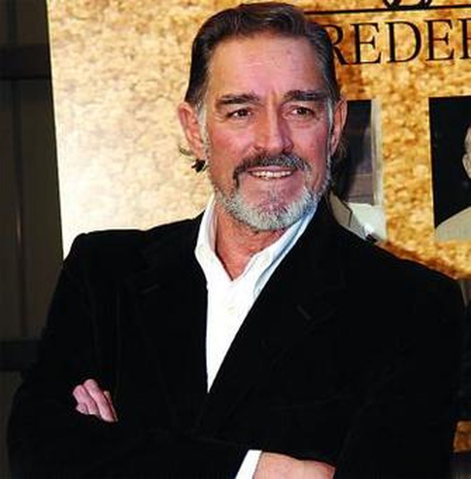 Fabio Testi, en la rueda de prensa de ayer, hablando de su personaje.