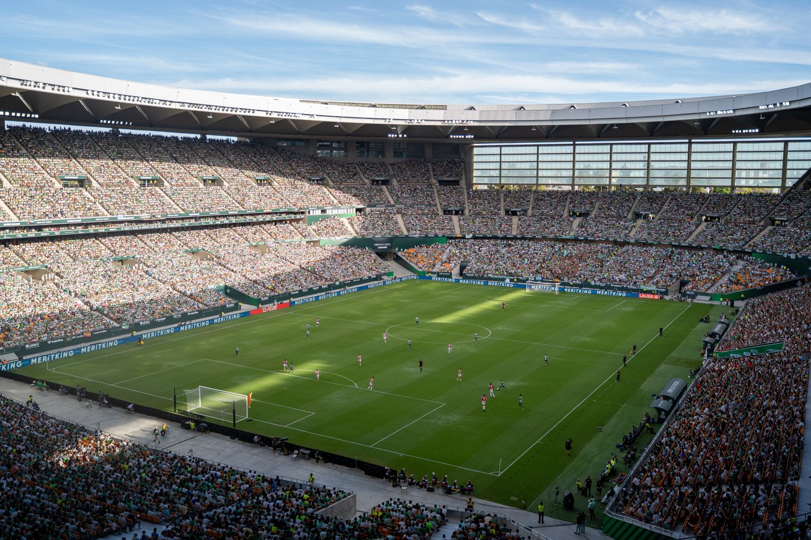Imagen del Betis-Athletic, el partido con mayor asistencia en lo que va de temporada en La Cartuja.
